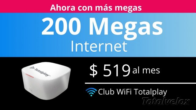 Paquete 200 Megas Internet